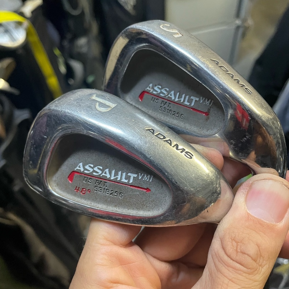 Adams Assault Irons 2 Pc Set In RH iron 5/pw
Used